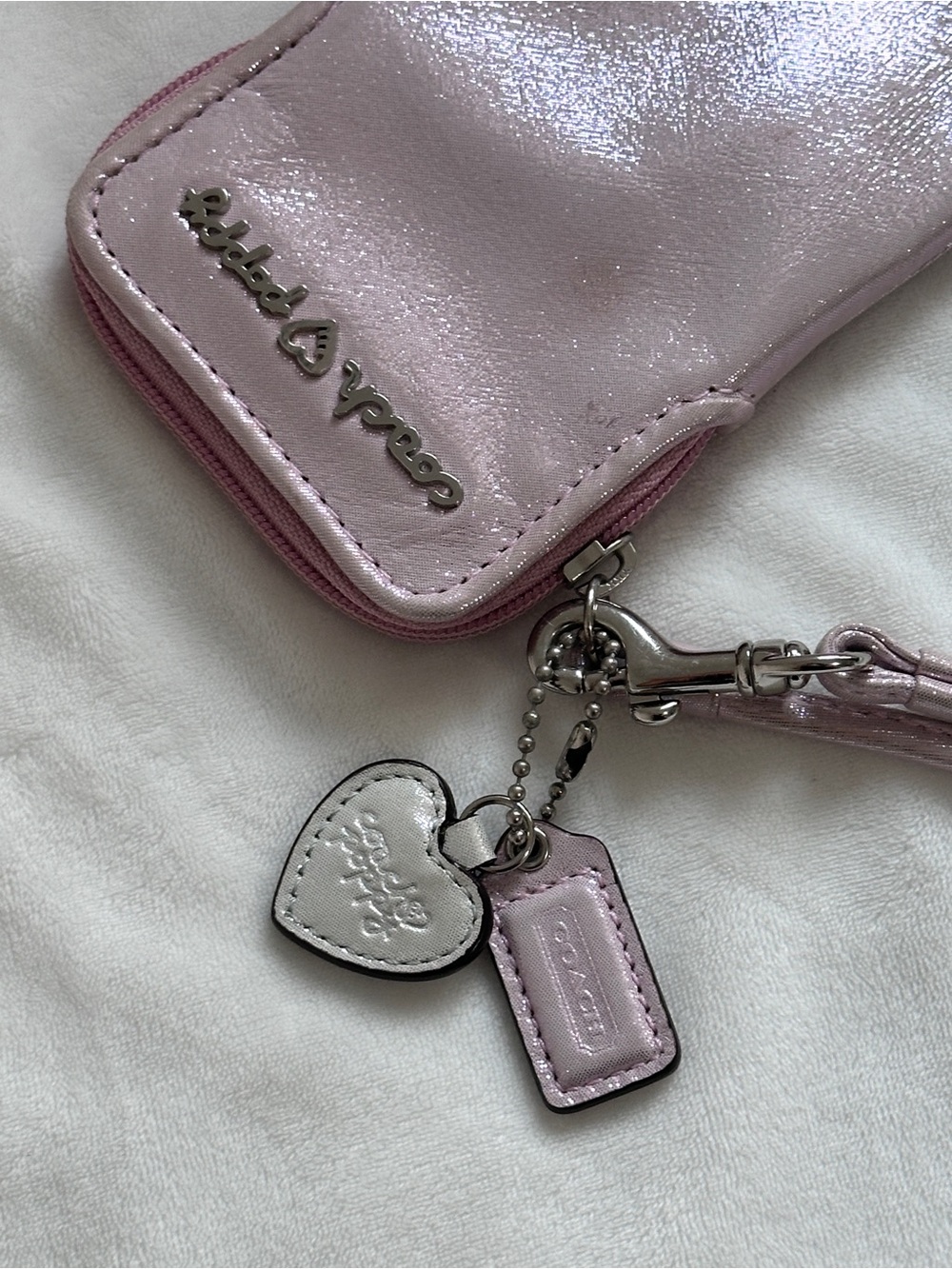 Coach Poppy Vertical Wristlet